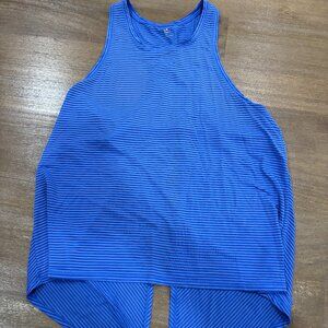 GAP Fit Blue Tie Back Tank